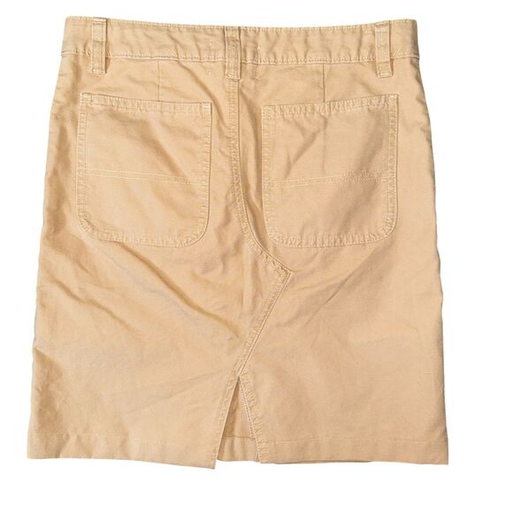 BDG Urban Outfitters Utility Cotton Canvas Skirt - Tan (Size S) Gently Used - Picture 3 of 4